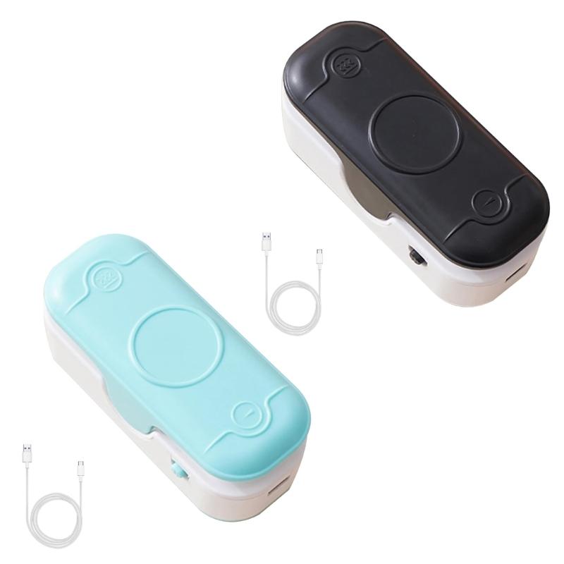 Portable Bag Sealer Machine Resealer Food Sealing Machine Mini Sealing Machine for Plastic Bags Food Storage Snacks