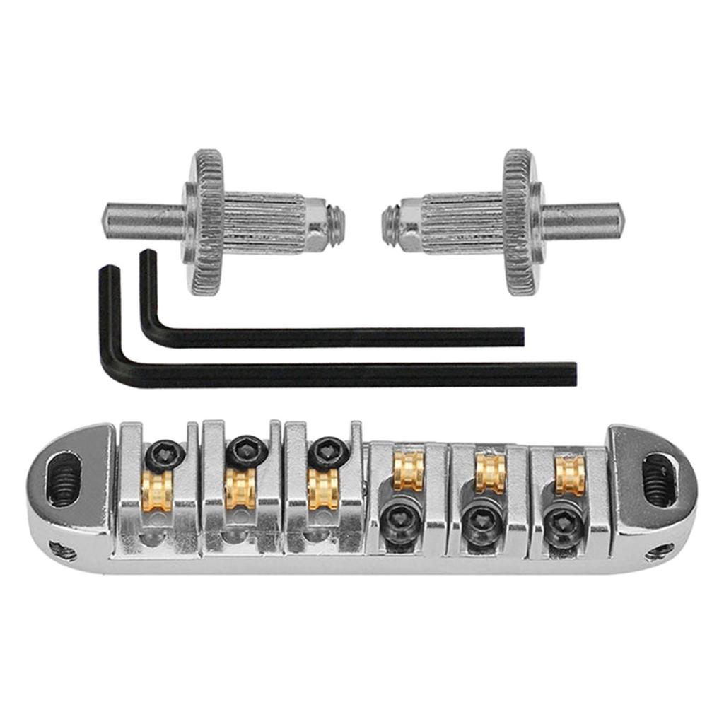 Roller Saddle Bridge Kits Locking Bridge Guitar Roller Saddle Bridge Kits for Gift