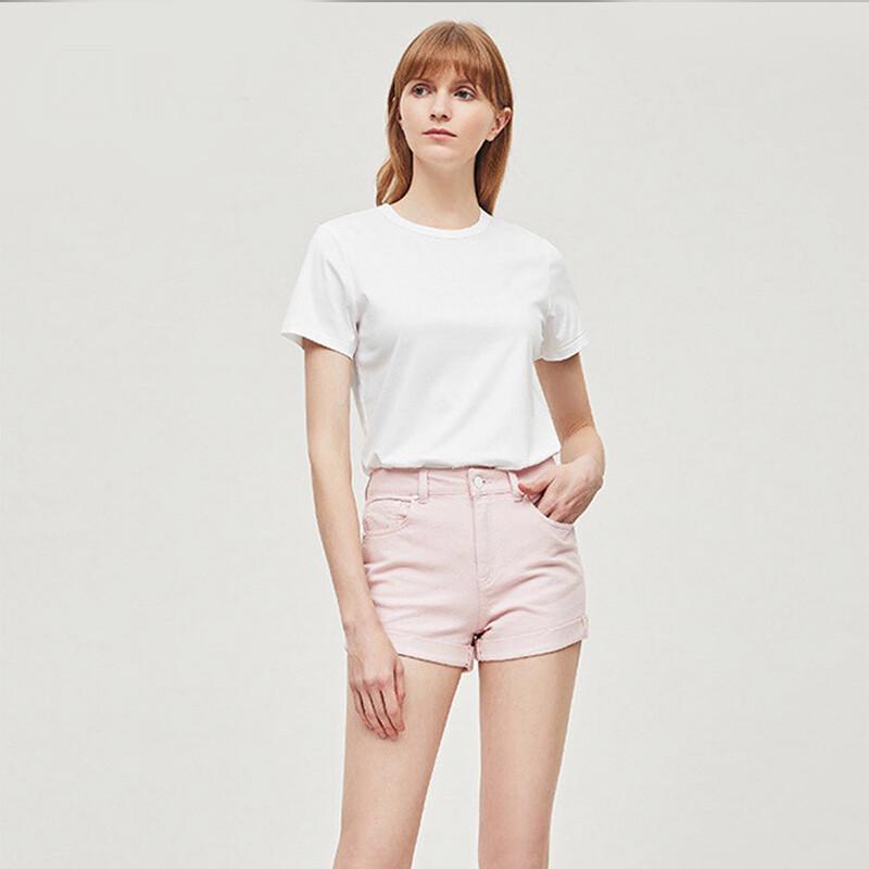 Women s Cotton Blend Crewneck T-Shirt M