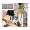 6-12.7mm HSS Square Hole Mortiser Drill Bit Saw Mortising Chisel Woodworking Electric Drill Tools 6-12.7mm 7pcs