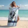 1pc Dallas Cowboys Beach Towel, Comfortable and Thick, and Swimming/Bath/Picnic/Camping Towel, Suitable for Seaside Beaches