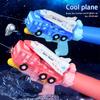 Space Plane Water Gun Spray Manual Pull Water Festival Summer Must-have Large Capacity Play Water Toy Water Fight Beach