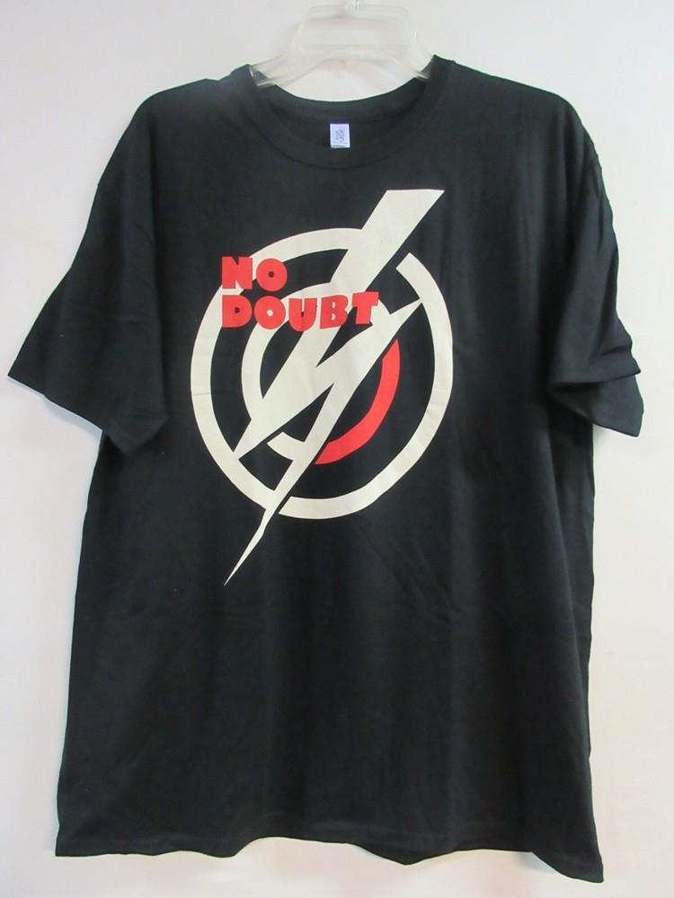 NO DOUBT OFFICIAL MERCH LIGHTNING LOGO BAND CONCERT MUSIC  EXTRA LARGE Unisex T-Shirt S