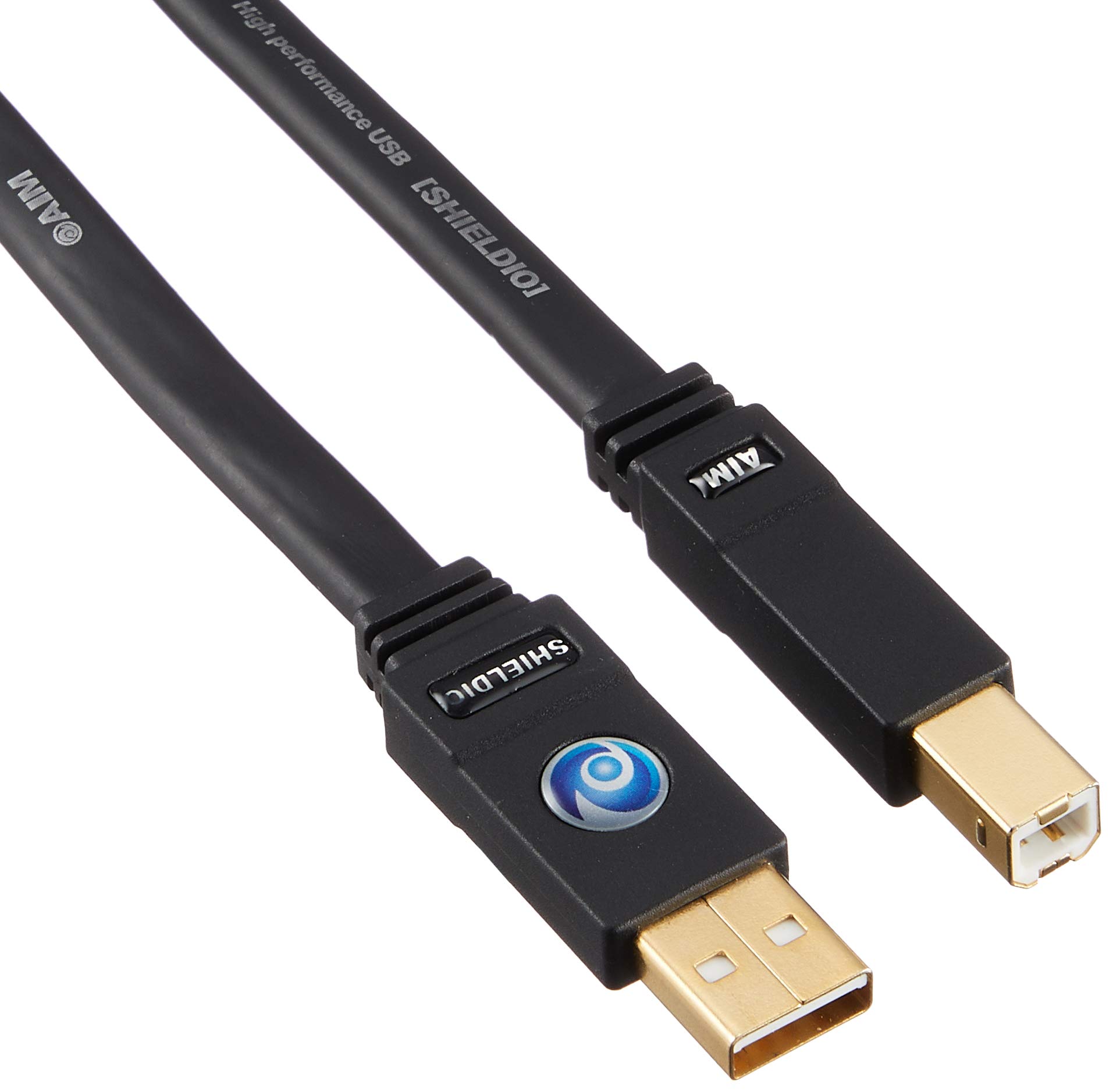 

Aim Electronics Кабель аудіо USB серії SHIELDIO, 0,5 м, UAC-F005