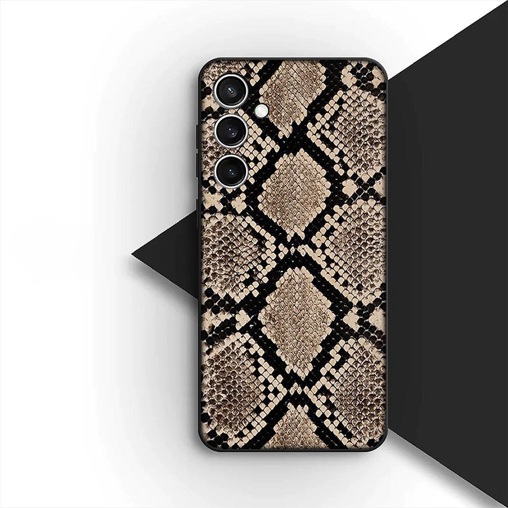 Skyddsfodral för Apple iPhone 17 Pro XS Max Air 6 7 8 Plus 5 + SE 2022 SE2 16E Fodral Mobilskal Ko-mönster Leopard Orm