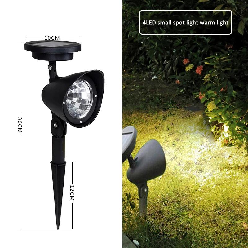 Outdoor Lighting Solar Simple Lawn Light Outdoor Waterproof Landscape Lights Square Villa Grass Garden Lamp Ground Plug Lamps