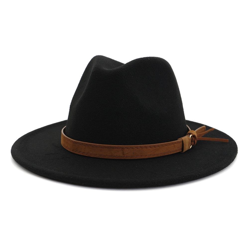 New Arrive Custom Trilby Retro Large Brim Felt Fedora Hats