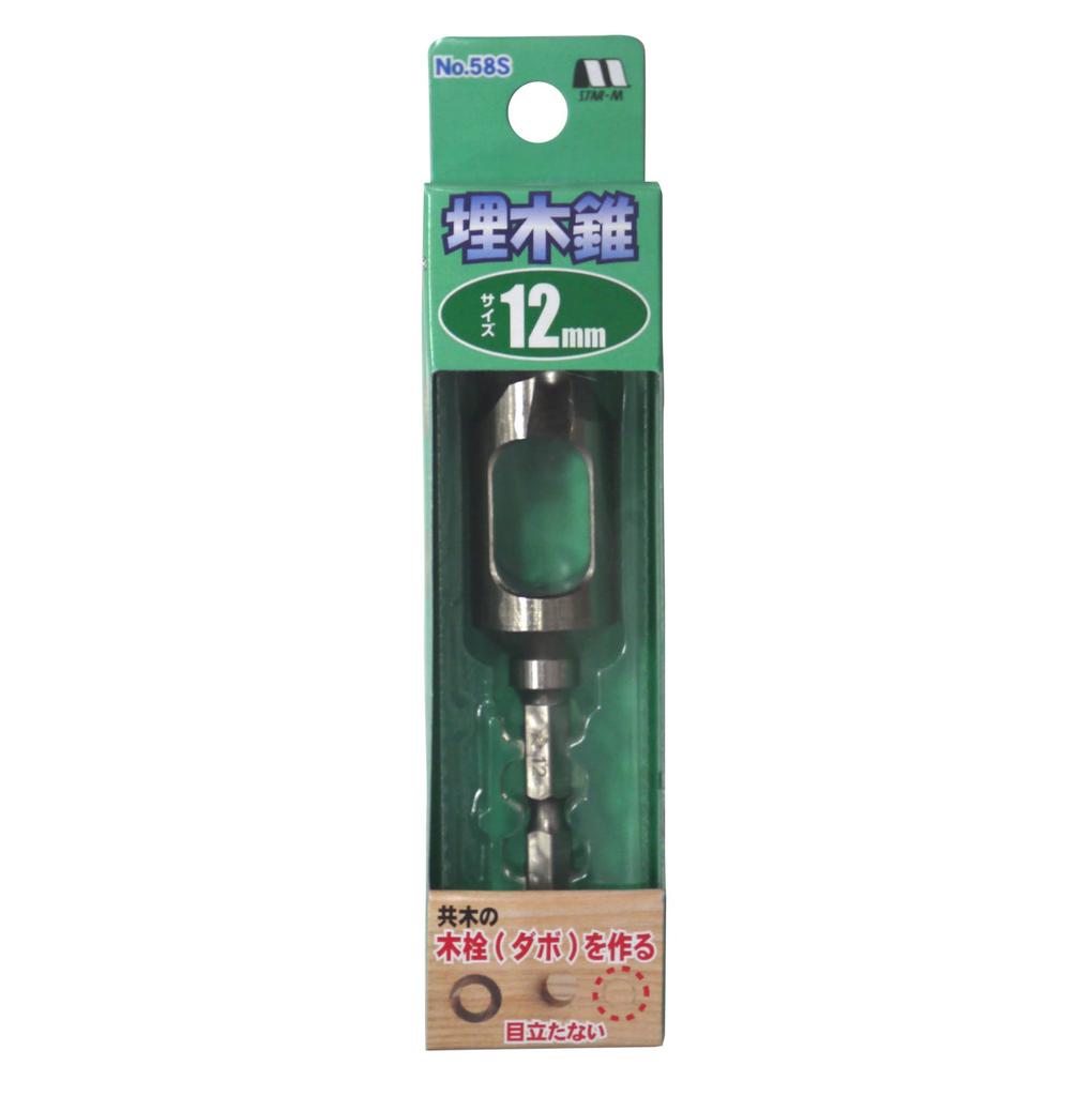 Star-M Hex Shank Drill Bit, 12mm, 58S-120