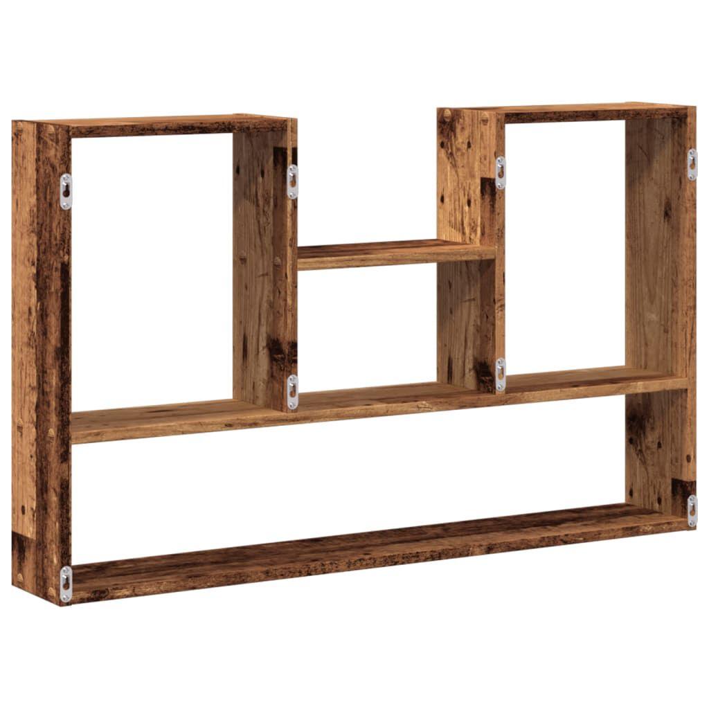 Vintage Wandregal, Wanddekoration Ablage, Ausstellungsregal, 99x15x60 Cm