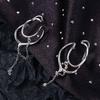 Irregular Tassel No Pierced C Shape Korean Ear Cuff Women Ear Clip Dangle Earrings Clip On Earrings