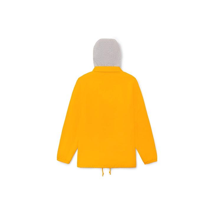 Vans Woven Hoodie Casual Sports Jacket Men Outerwear Yellow VN0A4MQV85W