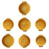 Multifunctional Dessert Moulds Stamping Molds Dessert Pressing Moulds Mungs Bean Cake Molds ABS Texture for Dessert