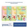 Children's Calligraphy Practice Book: Numbers & Letters for Beginners