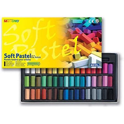 Mungyo Plain Square Pastel 48 Color set