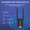 2 Antenna Design 1300Mbps WiFi Dongle Dual Band Wireless Network Card WiFi USB Adapter  Office Use