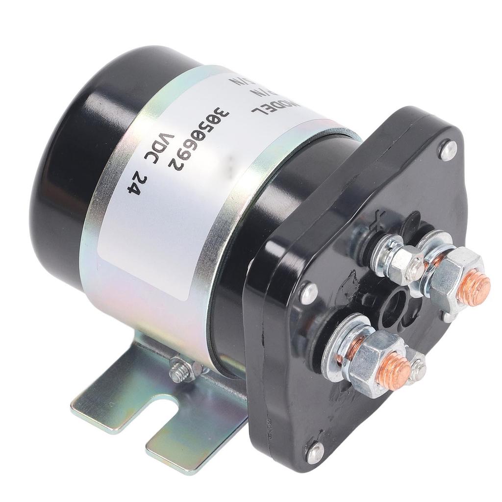 200A 24V DC Relay Brass Coil ABS Shell Large Current Car Relay Switch for Industrial Control