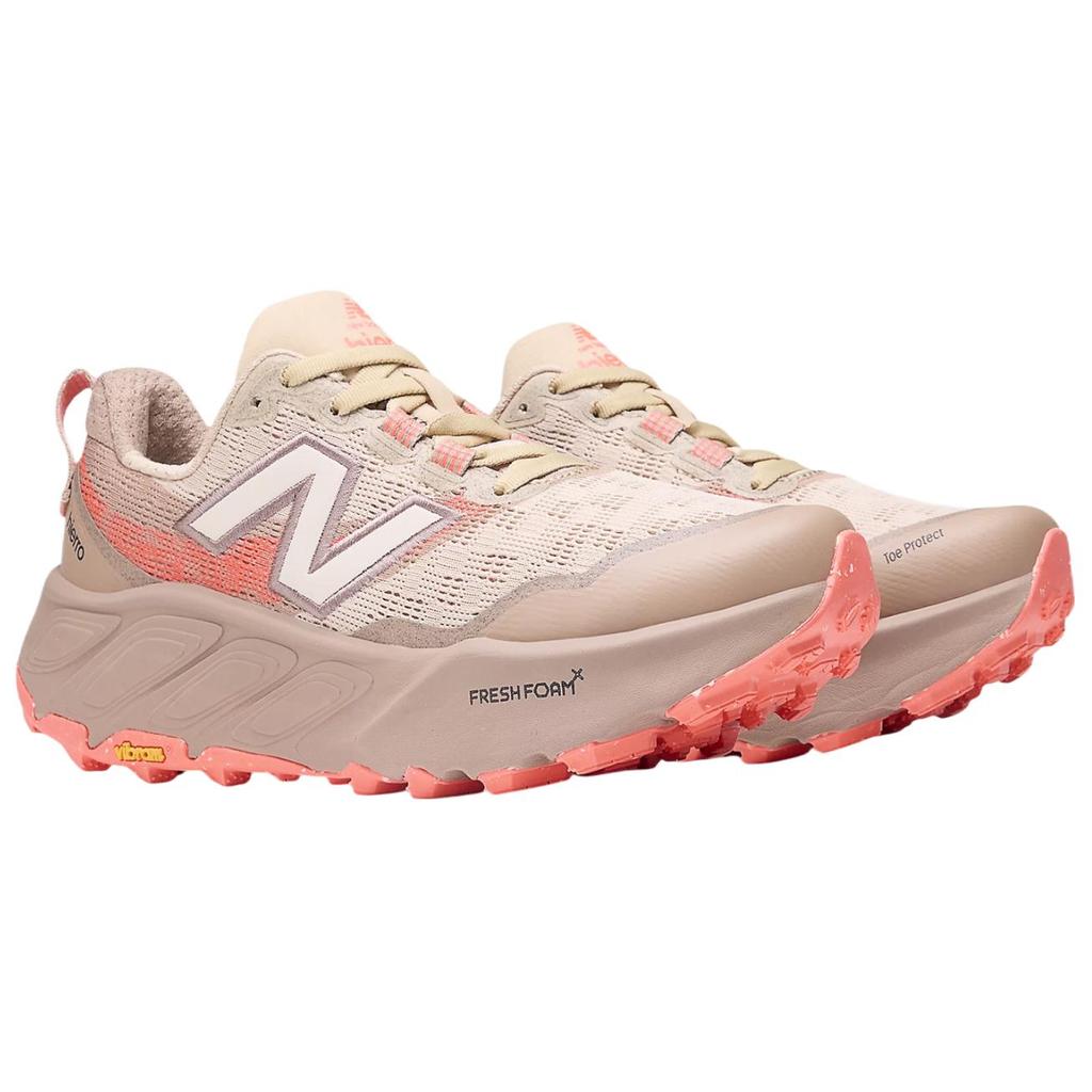 New Balance Baskets Femmes New Balance Fresh FoamX Hierro V9 Rouge Urgent Tan WTHIERV9