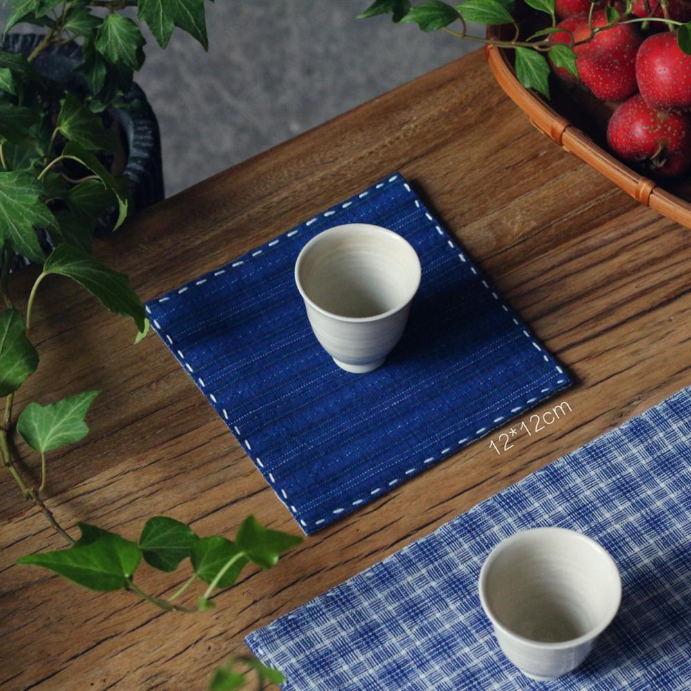 Handmade Vintage Coarse Cloth Tea Mat - Chinese Zen Style