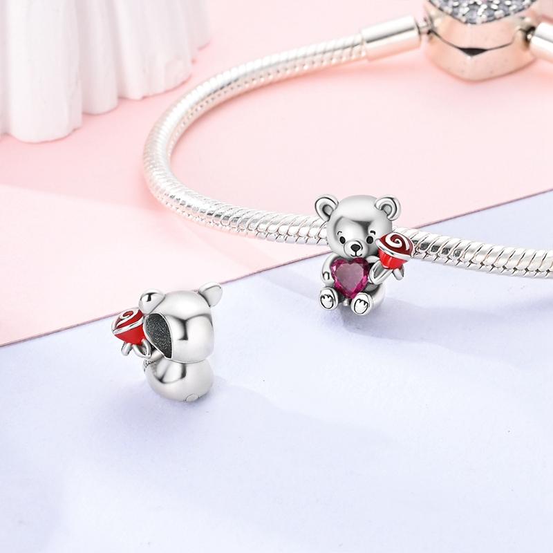 Charms Passen Original Armband Kupfer Charms Perlen Katze Hund Tier Herz Anhänger Für Frauen Schmuckherstellung Geschenk
