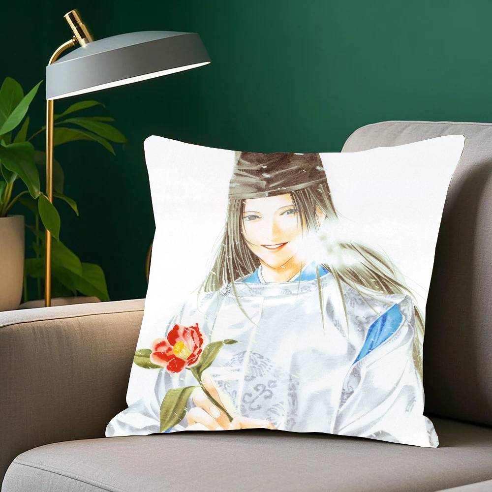 H-Hikaru No Go Anime Pillow Case Home Decor Throw For Sofa Bed Car Room Decor Gift Idea