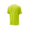 adidas T Shirts Men's Yellow Green Crew Neck KU8728