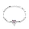 Bracelet Silver 925 Original Cute Cat Luminous Butterfly Tree of Life Bracelets Fit DIY Charms Beads Jewelry Gift Making