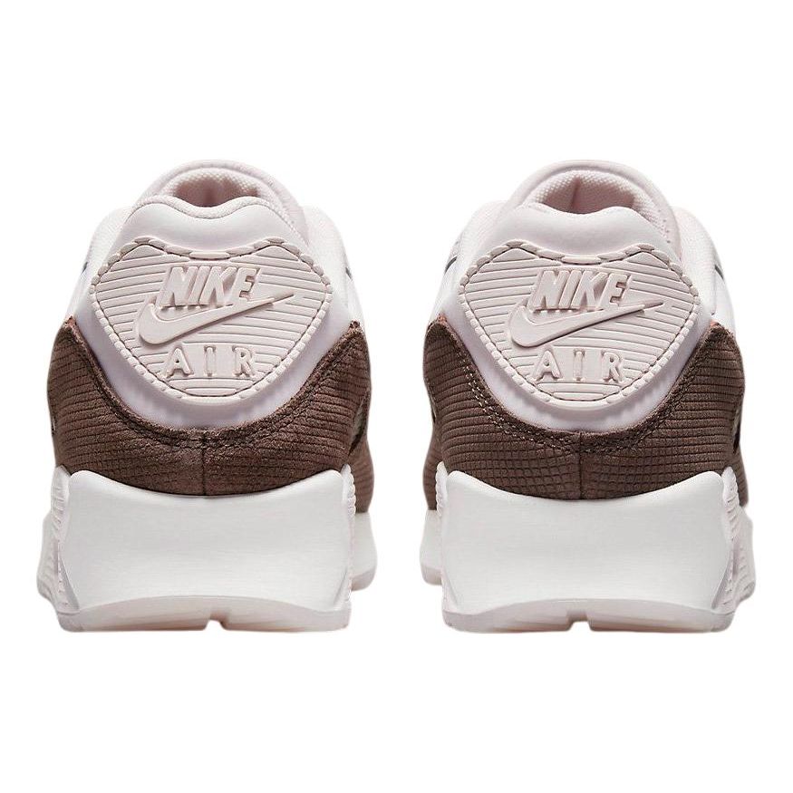 Nike Ανδρικά αθλητικά παπούτσια Air Max 90 Δερμάτινα Καφέ Πλακάκια Ροζ Πέρλα-Ροζ Μπαρόκ-Καφέ FD0789-600