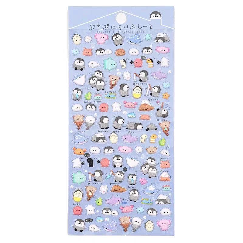 3D Cartoon Foam Animal Stickers: Cute and Versatile for Handbooks and Phone Cases