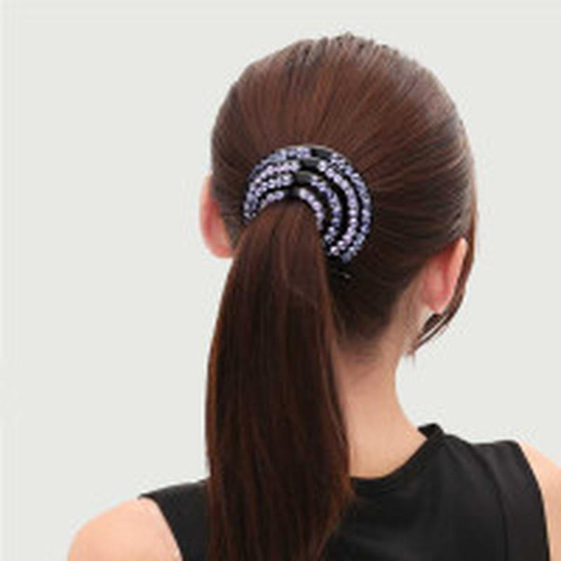Damen Haarspange Strass Haarklammer Kopfschmuck Haarnadel Mode Haaraccessoires