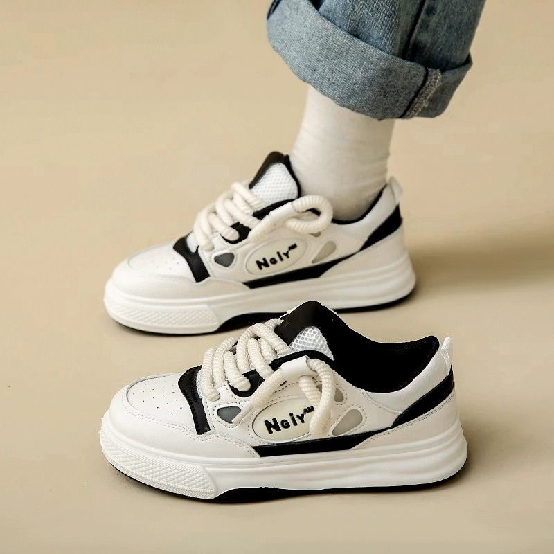 

Campus style casual board shoes 2025 summer breathable ultra-light and comfortable women s shoes thin flat bottom students daily wear 35