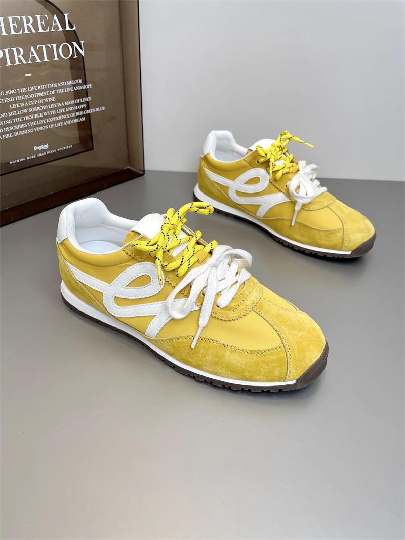 

Early spring versatile women s shoes 2025 popular shoes this year, yellow German training shoes, inner height increase fashion casual sports shoes tid 40 жёлтый