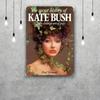 Kate Bush Metal Signs Wall Decor Vintage Tin Signs Captain Metal Poster Decor for Bar Pub Club Wall Decoration