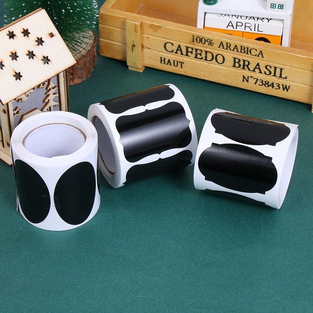 120Pcs/Roll Removable Blackboard Stickers PVC Chalkboard Stickers Chalkboard Labels  Home & Kitchen