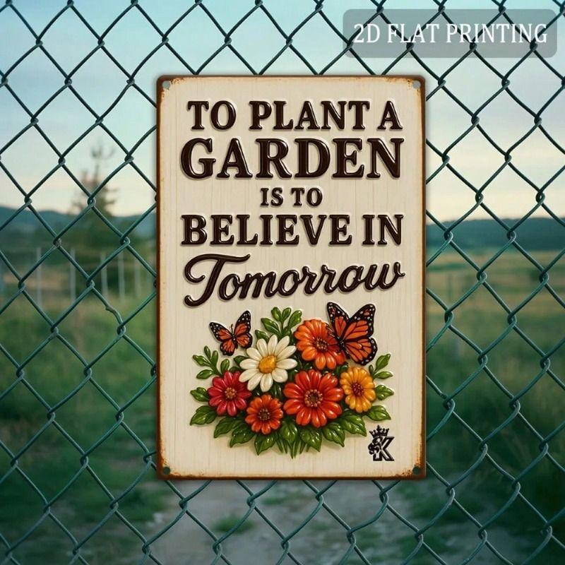 Vintage Metal Tin Wall Poster Sign 20x30cm