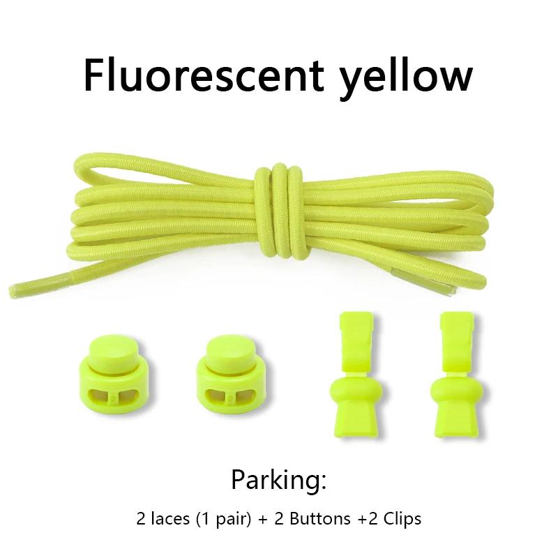 1 pár Elastické tkaničky Tkaničky do bot bez zavazování Unisex Rychlé tkaničky Kulaté gumičky Líné tkaničky Sportovní tkaničky do bot