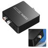 Coaxial Audio Converter SPDIF To RCA/3.5mm Stereo Adapter With Multiple Audio Output Options For TVs/Speakers, Headphones