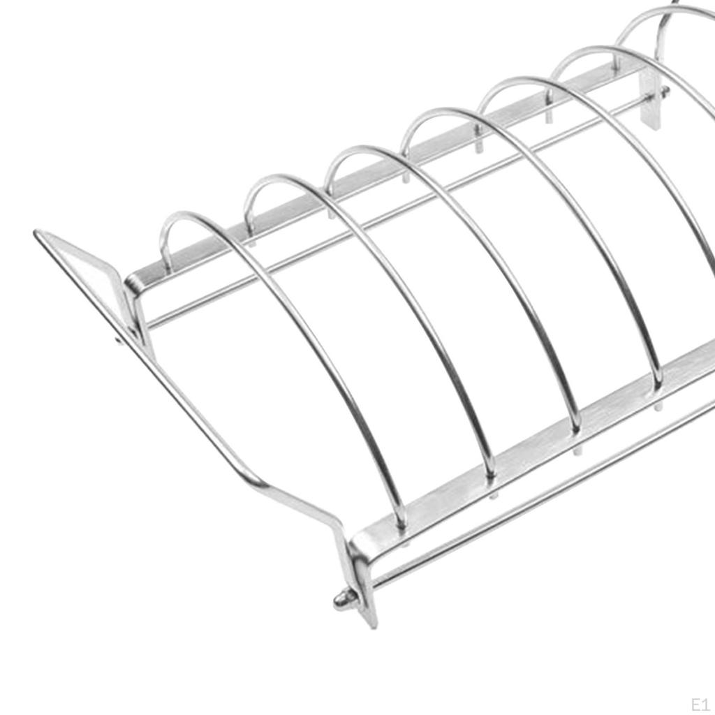 Rack for Grilling Ribs, Stand, Holder, Accessories, Removable Grill, Steak Rack, Rib Racks
