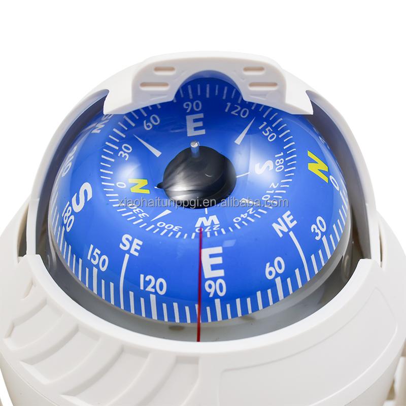 New Design Little Dolphin Factory Supply Boat Accessories Quality Marine ABS Navigation Magnetic Compass for Yacht and Kayak