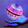 Flying Ufo Ball Lights Up Boomerang Ball Controlled by Hand Pink