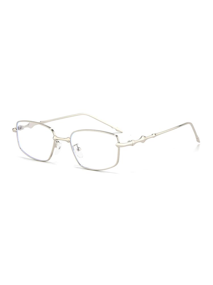 3pcs Fashion Small Square Glasses Frame Women Metal Frame Shape Eyewear Clear Optical Eyeglasses Transparent Lens Spectacle
