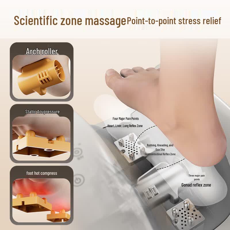 Haier Automatic Leg and Foot Massager with Kneading & Rolling CN plug (adapter included)