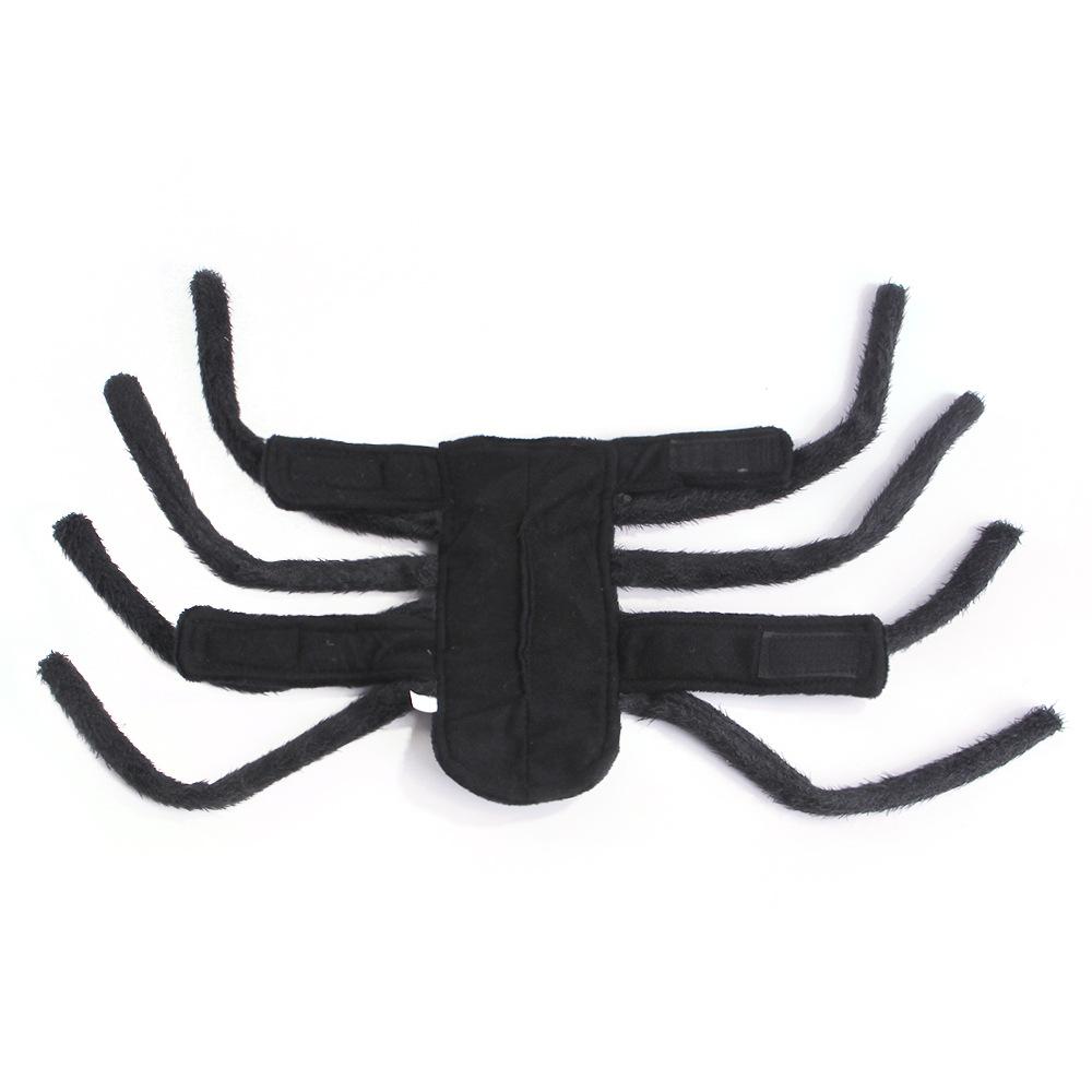 2025 Halloween Spider Costume Funny Pet Cat Dog Clothes for Small Medium-sized Dog Clothings Halloween Cosplay Pet Accessories