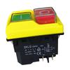 DZ04 4 Pins Waterproof Electromagnetic Push Button Switches Start Stop Switch for Grinding Machine 250VAC 8(6)A