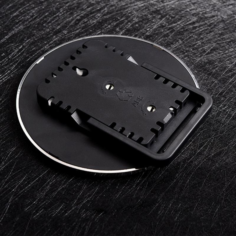 Indoor Outdoor Thermometer Round Large Wall Thermometer-Hygrometer Waterproof Does not Require Battery