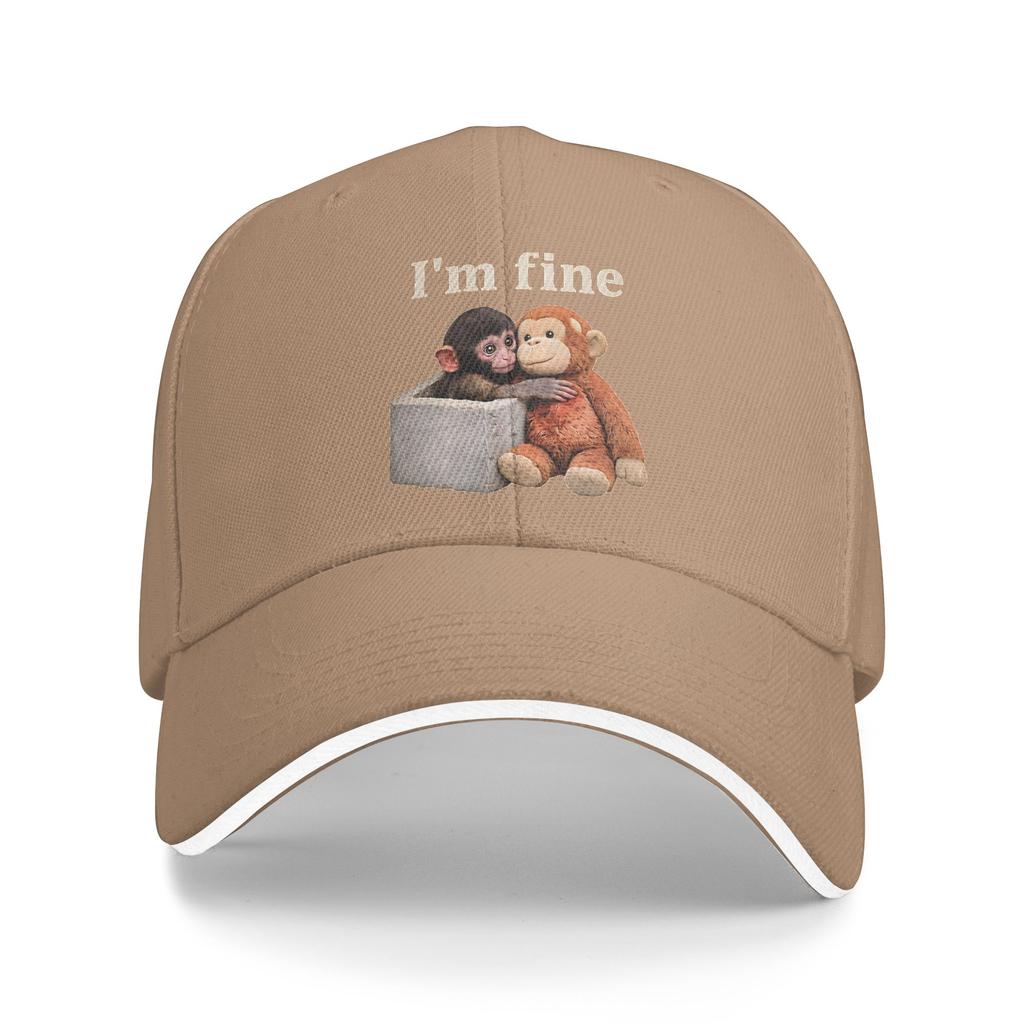 Monkey Punch Baseball Cap Punch Monkey Fashion Hip Hop Hats Summer Men Women Outdoor Sports Baseball Caps
