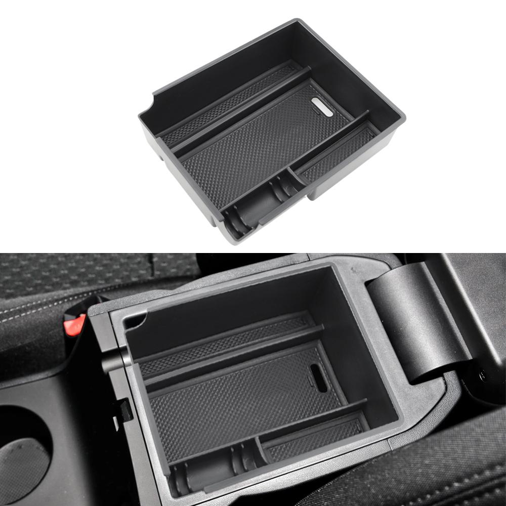 Car Armrest Box Storage Tray for Hyundai Ix35 Ix 35 Center Console Organizer Stowing Stuff Case Holder Accessories
