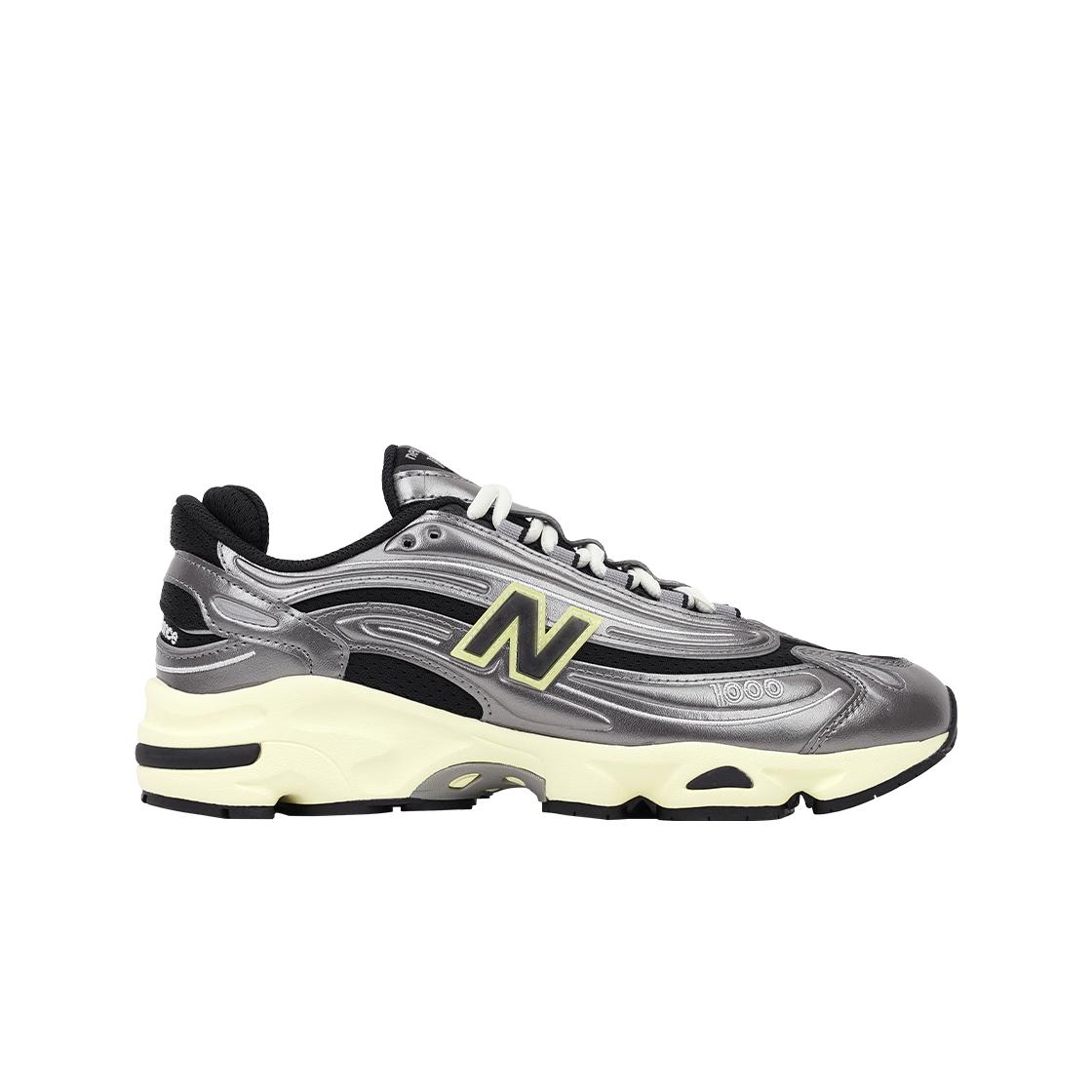 New Balance 1000 Silver Metallic Unisex-Sneaker Black Dawn-Glow M1000SL 37