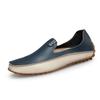 Sommer Männer Casual Wohnungen Fashion Echtes Leder Weiche Mokassins Marke Loafers Hohe Qualität Atmungsaktive Männer Kleid Schuhe Größe 36-47