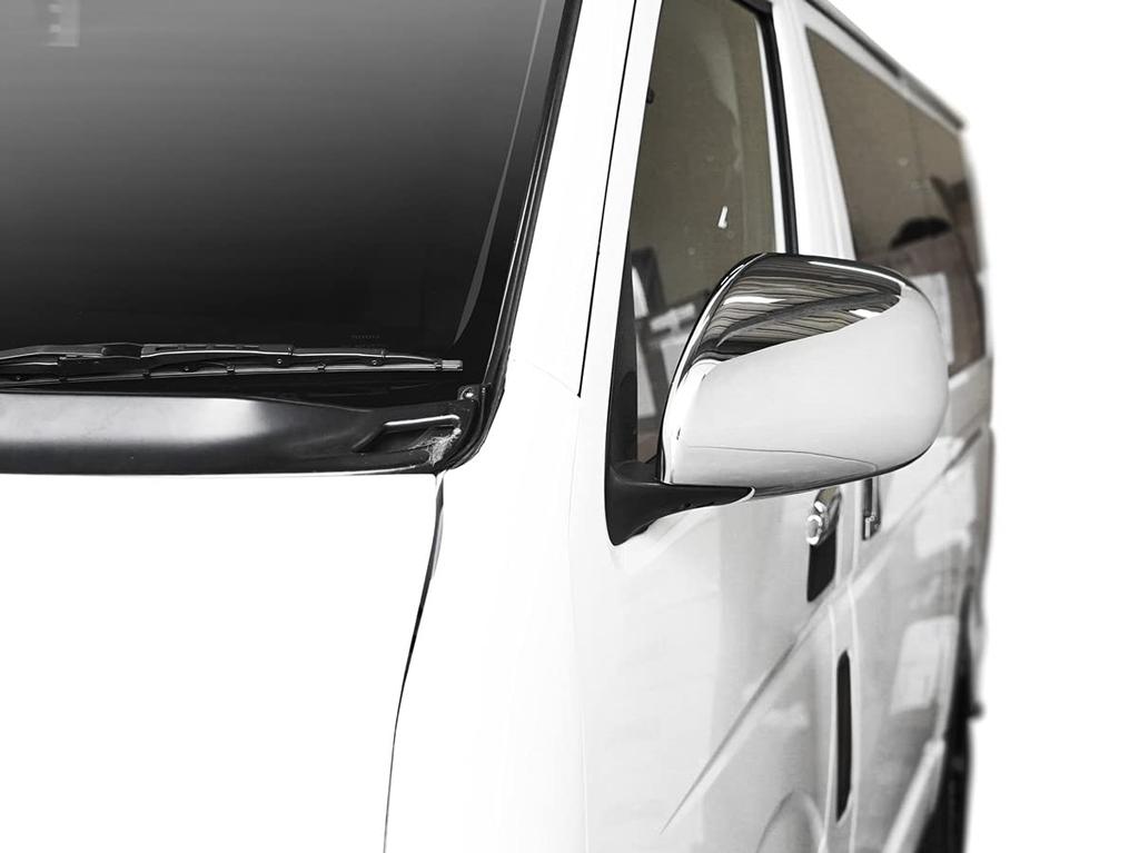 TRISTAR'S [Hiace Regius Ace 200 Series] Super GL Type, Electric Adjustment, Electric Retractable, Plated Door Mirror (Passenger Side)