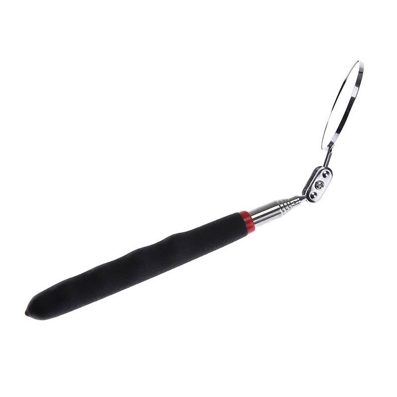 Nastavitelné úhly zatahovací teleskopické inspekční kulaté zrcátko pro skryté oblasti